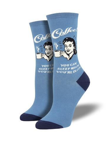 SLEEP WHEN YOU'RE DEAD SOCKS