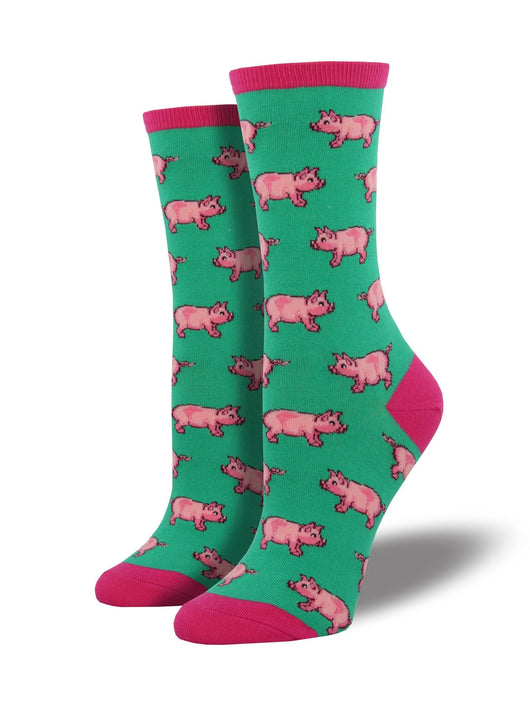 Ladies This Little Piggy Socks