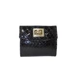Black Patent Leather Wallet