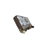 Mariposa Brown Wristlet