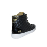 Quilted Leather High Tops