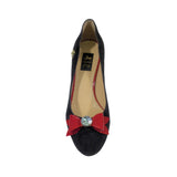 Black Suede Block Heel