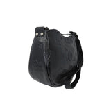 Black Signature Shoulder Bag