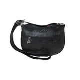 Black Signature Shoulder Bag
