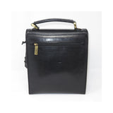 Small Black Vintage Messenger Bag
