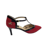 T-Strap 2" Pump Red