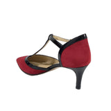 T-Strap 2" Pump Red