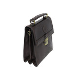 Small Brown Vintage Messenger Bag
