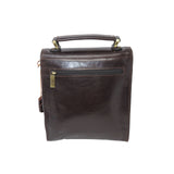 Small Brown Vintage Messenger Bag
