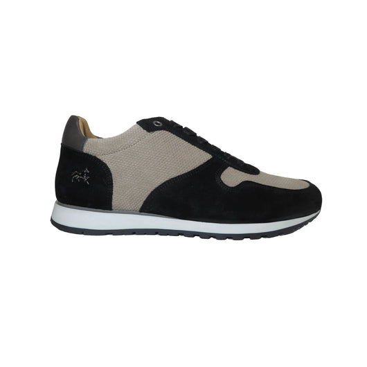 Black & Beige Sneakers