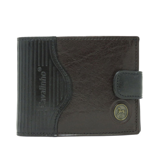 Black/Brown Men's Wallet