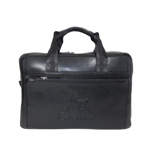 Black Leather Laptop Bag