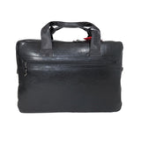 Black Leather Laptop Bag