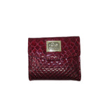 Red Patent Leather Wallet