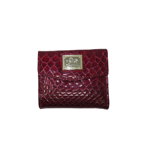 Red Patent Leather Wallet