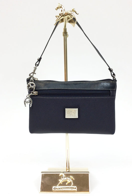 Navy Wristlet