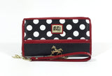 Large Polka Dots Wristlet