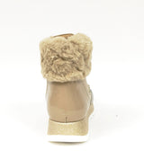 Winter Running Boots Beige