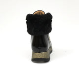 Black Winter Running Boots