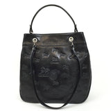 Black Signature Shoulder Bag