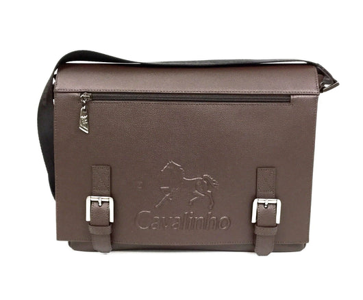 Brown Leather Messenger Bag