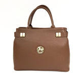 Caramel Leather Handbag