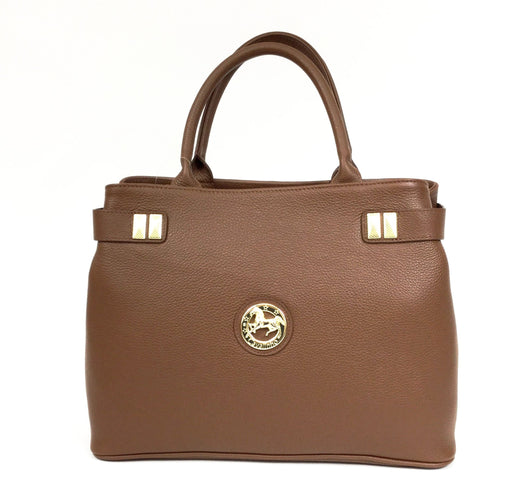 Caramel Leather Handbag