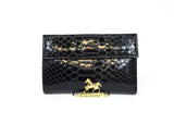 Black Patent Leather Wallet