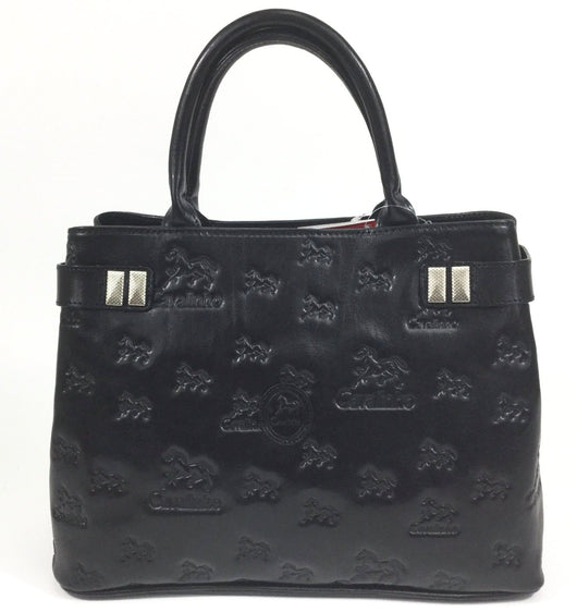 Black Signature Handbag