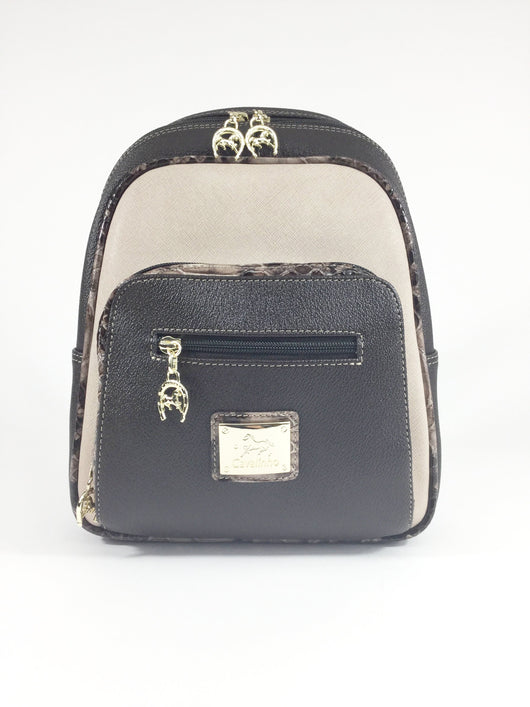 Brown & Sand Backpack