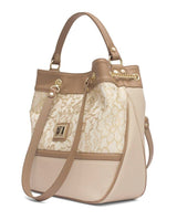 Gold Lace Shoulder Bag