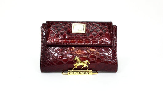 Red Patent Leather Wallet