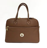 Caramel Leather Executive Bag