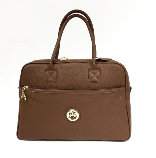 Caramel Leather Executive Bag