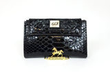 Black Patent Leather Wallet