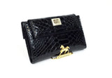 Black Patent Leather Wallet