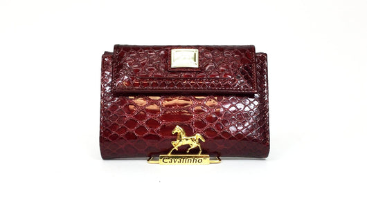 Red Patent Leather Wallet