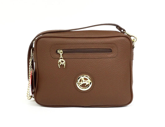 Caramel Leather Crossbody