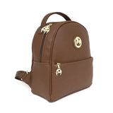 Caramel Leather Backpack