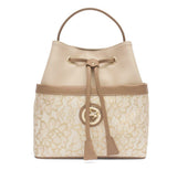 Gold Lace Bucket Bag