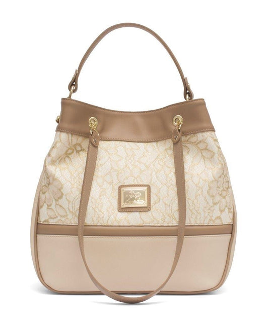 Gold Lace Shoulder Bag