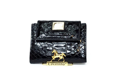 Black Patent Leather Wallet
