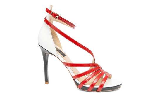Red Strappy Sandal