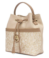 Gold Lace Bucket Bag