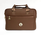 Caramel Leather Executive Bag