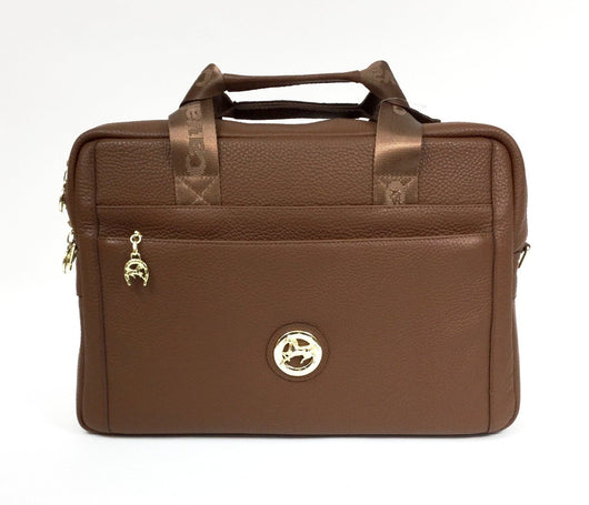 Caramel Leather Executive Bag