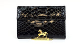 Black Patent Leather Wallet