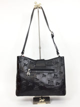 Black Signature Shoulder Bag