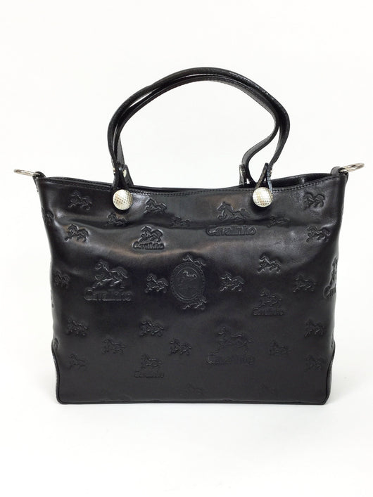Black Signature Handbag