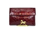 Red Patent Leather Wallet